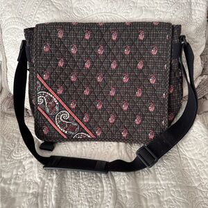 Vera Bradley bag work laptop retired pattern